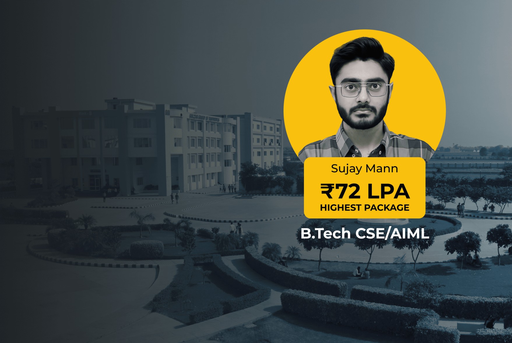 Congratulations <br> for Achievement